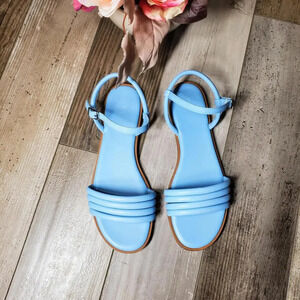 Campsite by Stitch Fix Jordy Women's Blue Tubular Sandals Size 8 EUC